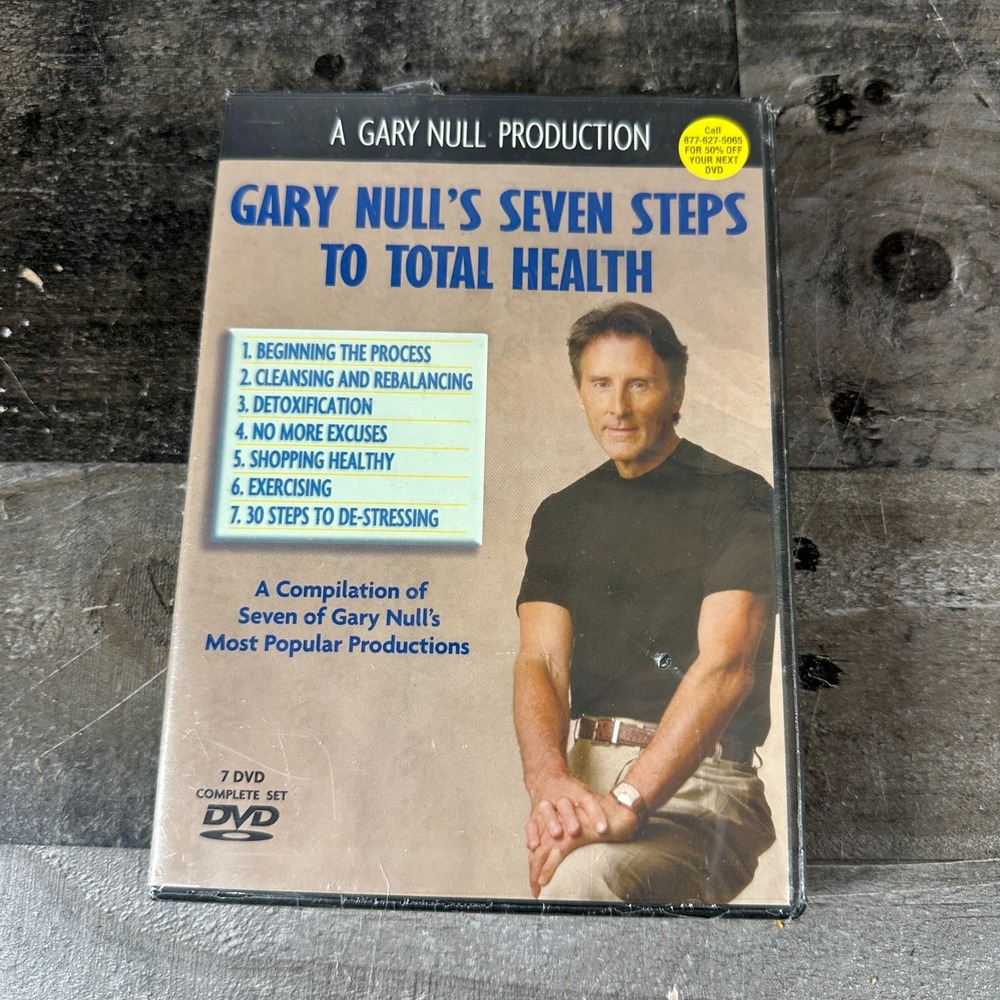 GARY NULL'S SEVEN STEPS‎ TO TOTAL HEALTH 7 DVD SET New